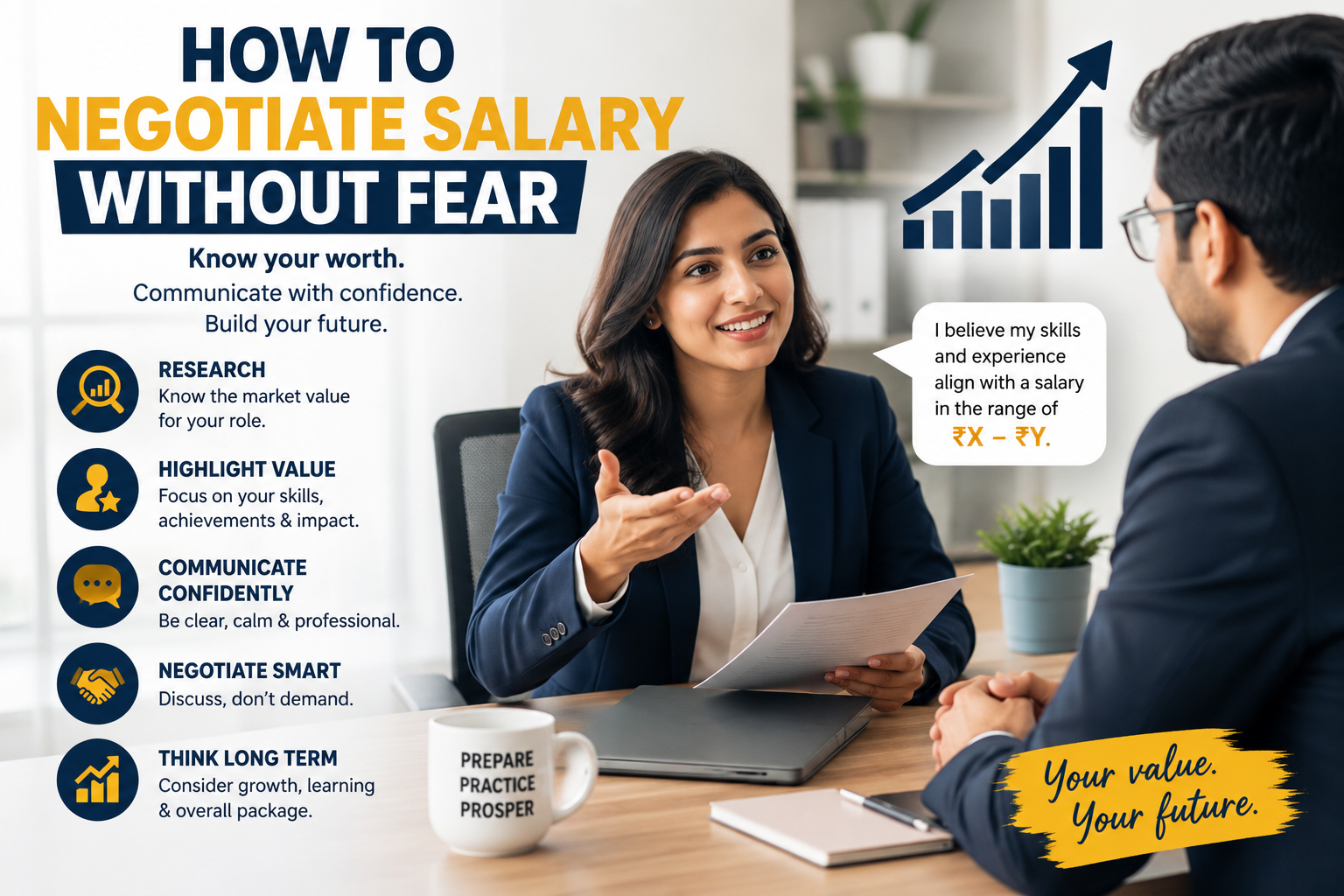 Read more about the article How to Negotiate Salary Without Fear