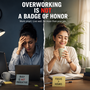 Read more about the article Overworking Is Not a Badge of Honor