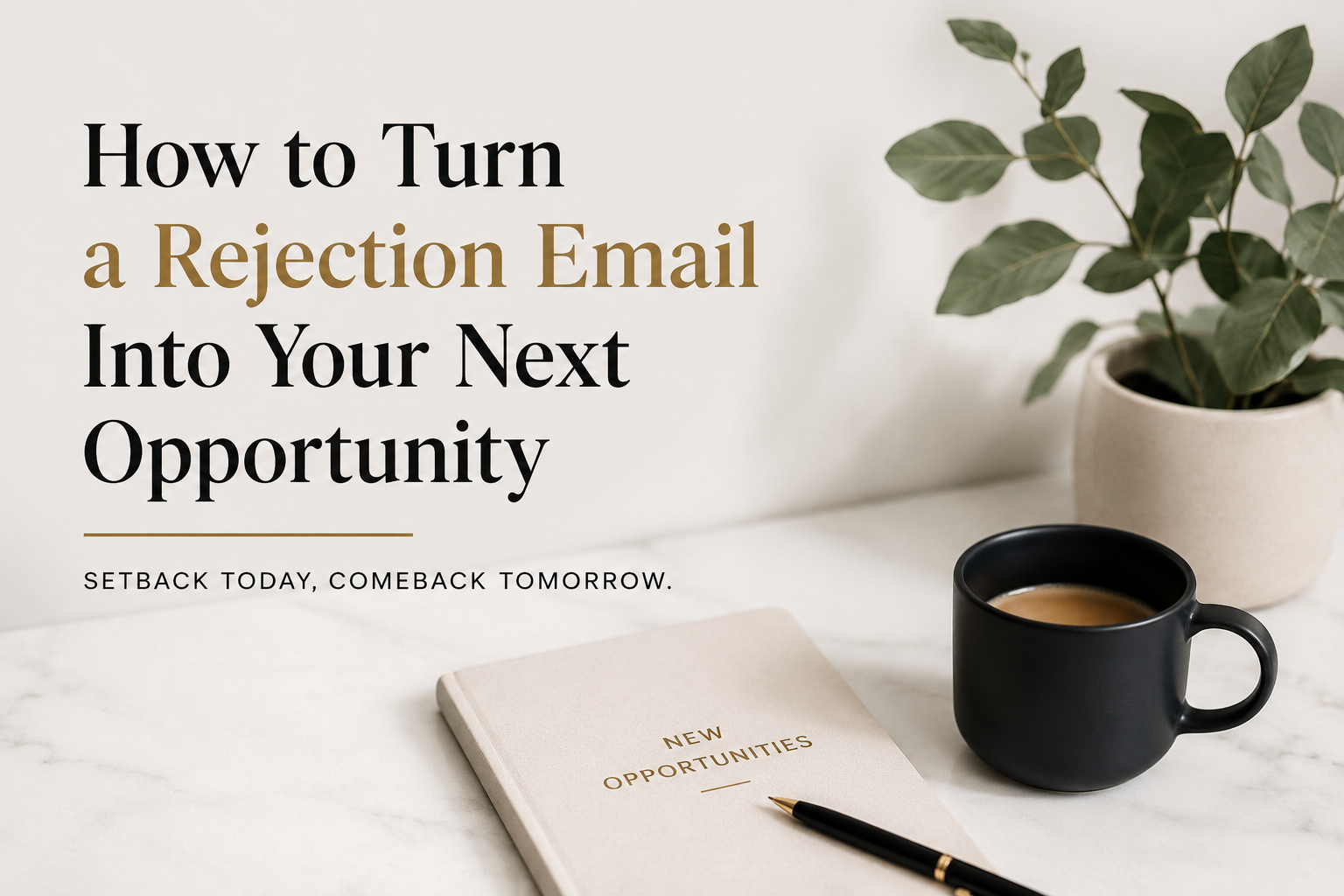 Read more about the article How to Turn a Rejection Email Into Your Next Opportunity