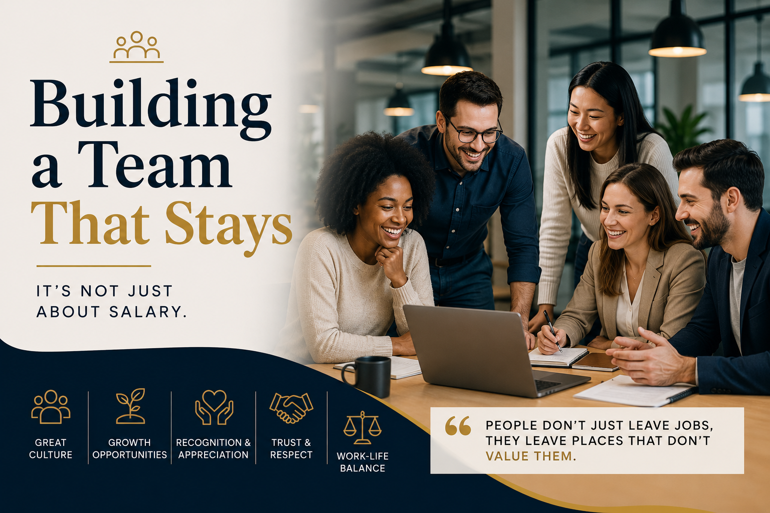 You are currently viewing Building a Team That Stays: It’s Not Just About Salary