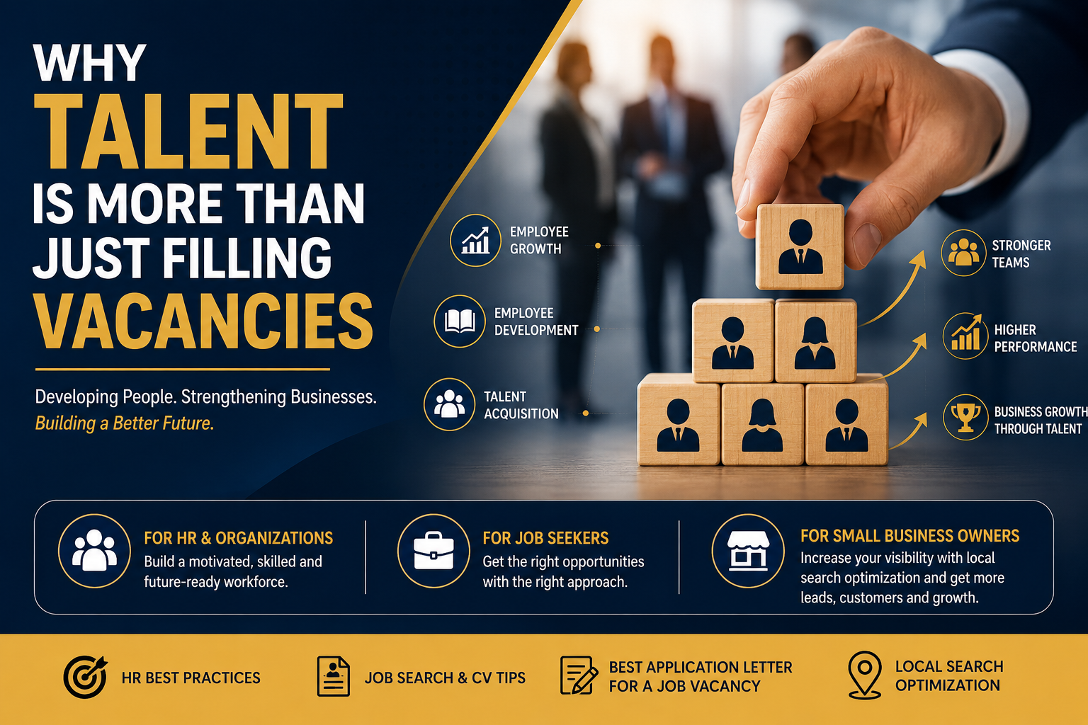 You are currently viewing Why Talent Is More Than Just Filling Vacancies: A Complete Guide for HR Professionals, Job Seekers, and Small Business Owners